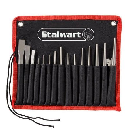 STALWART Stalwart 75-HT4072 Punch & Chisel Set - 16 Piece 75-HT4072